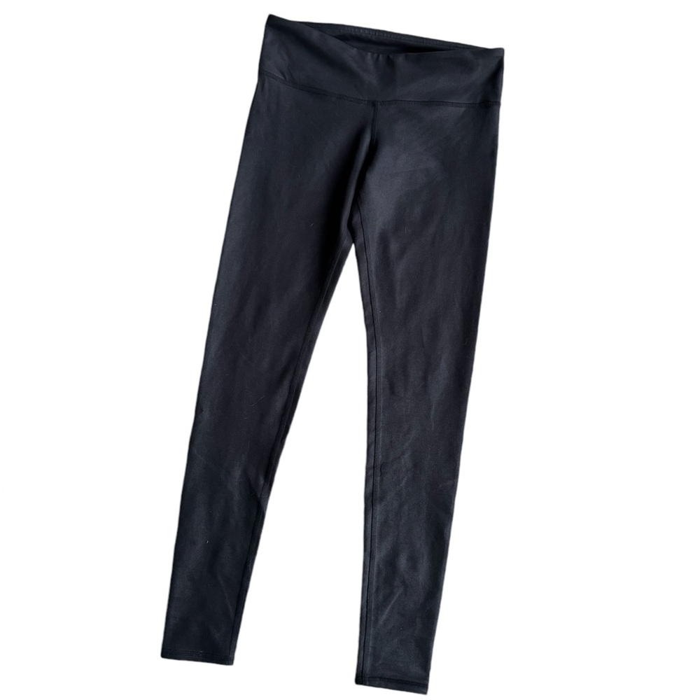 ALO Yoga black metallic sheen leggings, size S Small, NWOT